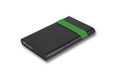 Verbatim 53111 ekstern harddisk 512 GB 5400 rpm 2.5" Micro-USB B 2.0/3.2 Gen 1 (3.1 Gen 1) Sort, Grøn