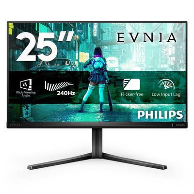Philips Evnia 25M2N3200W/00 platta pc-skärmar 62,2 cm (24.5") 1920 x 1080 pixlar Full HD LCD Grå