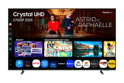 Samsung TU65U7025FK 165,1 cm (65") 4K Ultra HD Smart TV Wi-Fi Sort