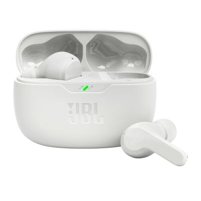 JBL Wave Beam Headset True Wireless Stereo (TWS) I öra Samtal/musik/sport/vardag Bluetooth Vit