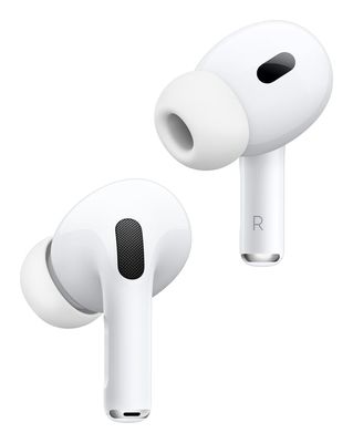 Apple AirPods Pro 2nd Gen med trådlöst Magsafe laddningsfodral (USB-C) Vit, MTJV3HN/A (MTJV3HN/A)