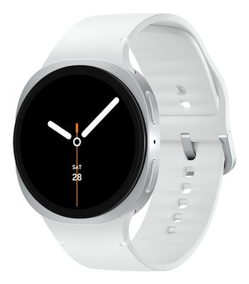 Samsung SM-L330NZSAEUB Smartwatch og sportsur 3,81 cm (1.5") AMOLED 44 mm Digital 480 x 480 pixel Berøringsskærm Sølv Wi-Fi GPS (satellit)