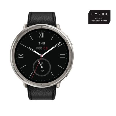Amazfit W2433EU1N Smartwatch og sportsur 3,35 cm (1.32") AMOLED Digital 466 x 466 pixel Berøringsskærm Sølv