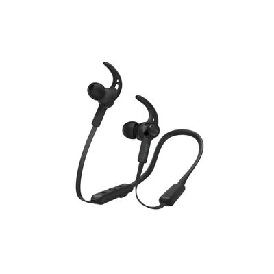 Hama 00184190 hörlur och headset Trådlös Öronkrok, I öra Idrott USB Type-C Bluetooth Svart