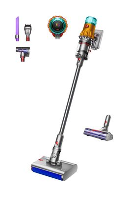 Dyson V12 Submarine 3-i-1 skaftdammsugare Batteri Torr&våt HEPA Utan påse 0,35 l Nickel, Gul