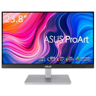ASUS ProArt PA247CV computerskærm 60,5 cm (23.8") 1920 x 1080 pixel Fuld HD LCD Sort, Sølv
