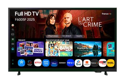 Samsung TU27F6005FK 68,6 cm (27") Fuld HD Smart TV Wi-Fi Sort