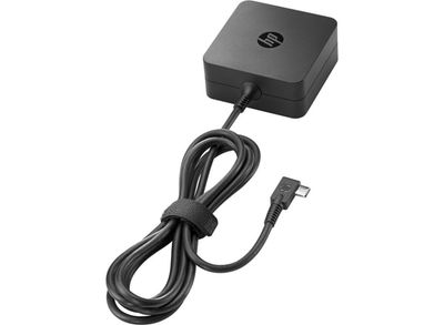 HP 45W USB Type-C AC Adapter eladaptrar inomhus Svart