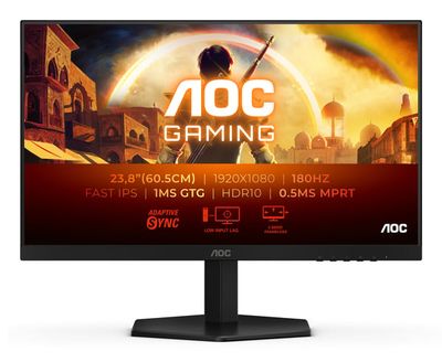 AOC G4 24G42E tietokoneen litteä näyttö 60,5 cm (23.8") 1920 x 1080 pikseliä Full HD LCD Musta