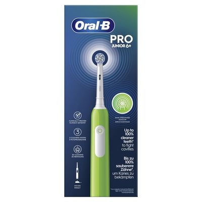 Oral-B Junior 8006540743027 elektrisk tandbørste Barn Roterende tandbørste Grøn