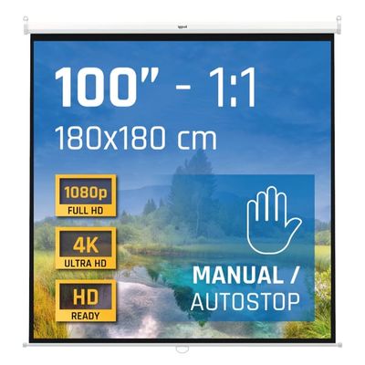 iggual PSIMS180 projektordukar 2,54 m (100") 1:1