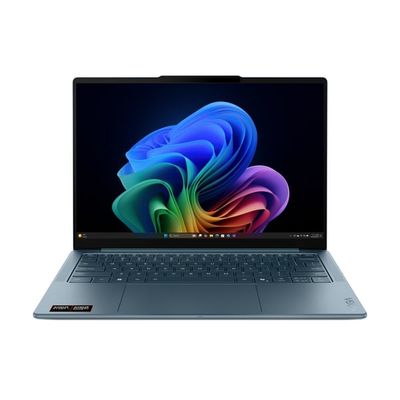 Lenovo Yoga Slim 7 14AKP10 Copilot+ PC AMD Ryzen AI 7 350 Kannettava tietokone 35,6 cm (14") WUXGA 32 GB LPDDR5-SDRAM 1 TB SSD Wi-Fi 7 (802.11be) Windows 11 Home Espanja Sinivihreä