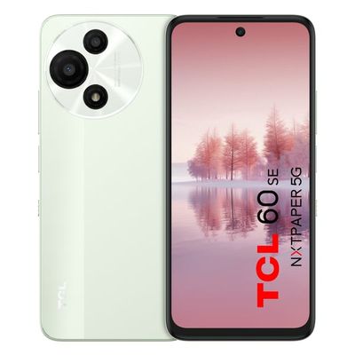 TCL 60 SE NXTPAPER 5G 17 cm (6.7") Android 15 USB Type-C 8 GB 256 GB 5200 mAh Grøn, Mintfarve