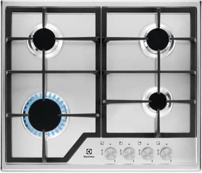 Electrolux EGS6426SX Rostfritt stål Inbyggd Gas 4 zone(s)
