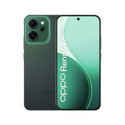 OPPO 14 F 5G Reno14 F 5G 16,7 cm (6.57") Dual SIM Android 15 USB Type-C 8 GB 256 GB 6000 mAh Grøn