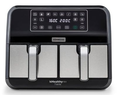Kenwood HFM20.000MB fritös Dubbel 8 l Fristående 1700 W Varmluftsfritös Svart