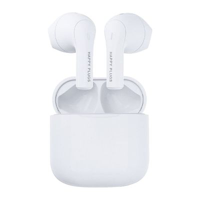 Happy Plugs JOY Headset True Wireless Stereo (TWS) I öra Samtal/musik/sport/vardag Bluetooth Vit
