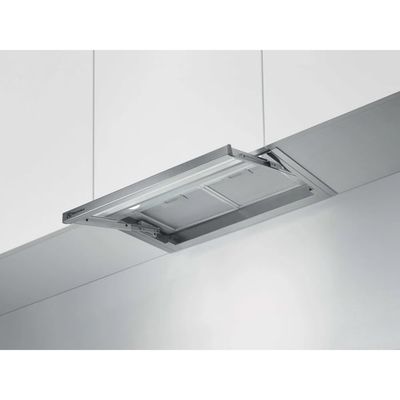 Electrolux LFP536X Halvinbyggd (utdragbar) Grå, Rostfritt stål 600 m³/h