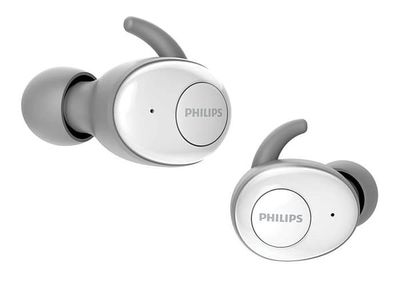 Philips SHB2515WT Headset True Wireless Stereo (TWS) I ørerne Opkald/musik Bluetooth Grå, Hvid