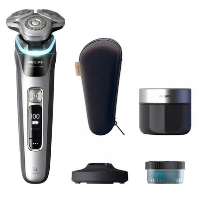 Philips i9000 Prestige XP9204/30 Wet & Dry -sähköparranajokone, jossa SkinIQ