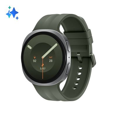 Samsung Galaxy Watch9 3,81 cm (1.5") AMOLED 44 mm Digital 480 x 480 pixel Berøringsskærm Sølv Wi-Fi GPS (satellit)