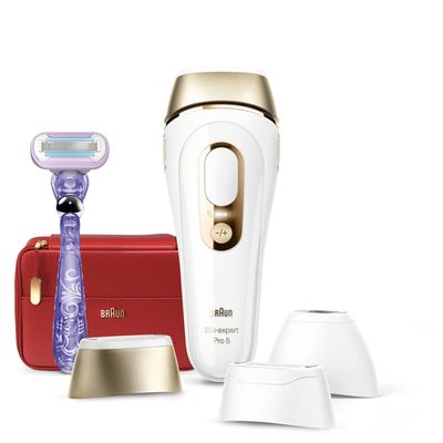 Braun Silk-expert Pro Silk·expert Pro 5 PL5267 Intensivt pulserat ljus (IPL) Guld, Vit
