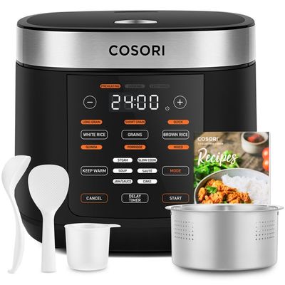 Cosori Multi-Cooker Chef Edition riskokare 5 l 970 W Svart, Silver