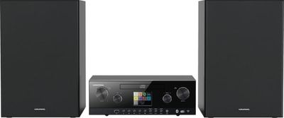 Grundig CMS 5000 BT Hemmaljud mikrosystem 100 W Svart