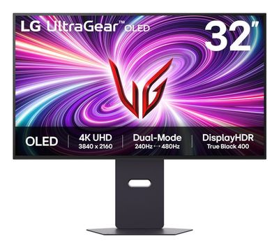 LG 32GS95UV-B computerskærm 81,3 cm (32") 3840 x 2160 pixel 4K Ultra HD OLED Sort