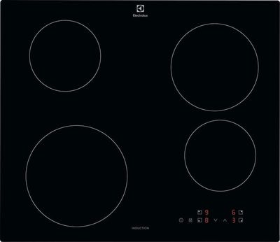 Electrolux LIB60420CK Svart Inbyggd 59 cm Induktionshäll med zon 4 zone(s)