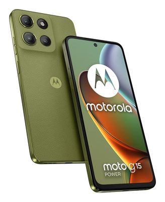 Motorola moto g15 power 17,1 cm (6.72") Dual SIM Android 15 4G USB Type-C 8 GB 512 GB 6000 mAh Grøn