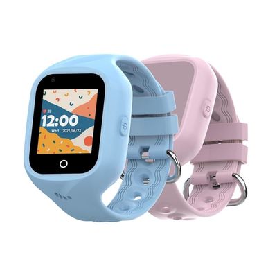 Celly KIDSWATCH4G Smartwatch og sportsur 3,56 cm (1.4") Digital Berøringsskærm 4G Sort GPS (satellit)