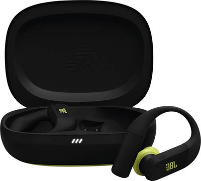 JBL Endurance Peak 4 Headset Trådlös I öra Idrott USB Type-C Bluetooth Svart, Brun