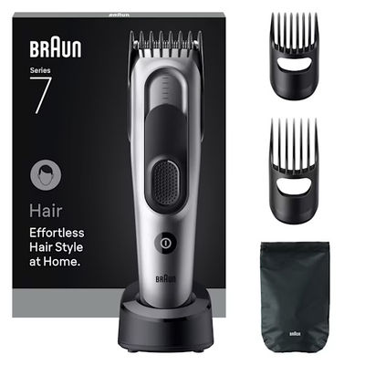 Braun HC7590 skägg/hår trimmer Svart, Silver 17 Nickel-metallhydrid (NiMH)