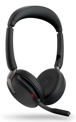 Jabra Evolve2 65 Flex Headset Trådlös Huvudband Kontor/callcenter USB Type-C Bluetooth Laddningsställ