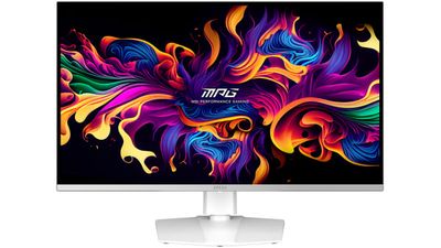 MSI MPG 321URXW QD-OLED tietokoneen litteä näyttö 80 cm (31.5") 3840 x 2160 pikseliä 4K Ultra HD Valkoinen