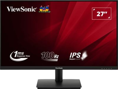 Viewsonic VA270-H platta pc-skärmar 68,6 cm (27") 1920 x 1080 pixlar Full HD LED Svart