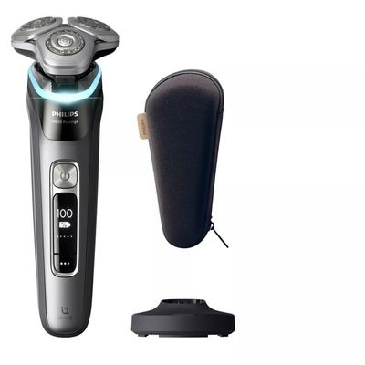 Philips i9000 Prestige XP9202/10 Wet & Dry -sähköparranajokone, jossa SkinIQ
