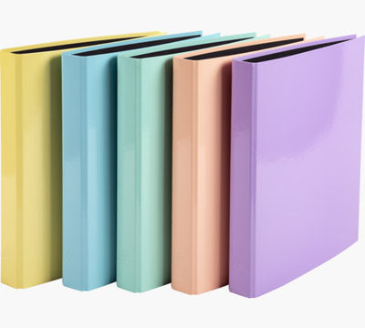 Exacompta 51560E ringbind A4 Blå, Koral, Grøn, Mauve, Gul