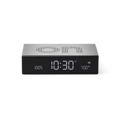 LEXON Flip Premium Digital väckarklocka Aluminium