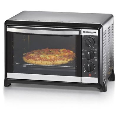 Rommelsbacher BG 1055/E bänkugn 18 l Svart, Rostfritt stål Grill