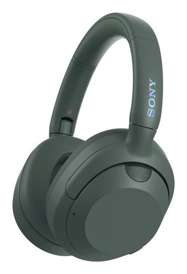 Sony WHULT900NH hörlur och headset Kabel & Trådlös Huvudband Samtal/musik Bluetooth Grön