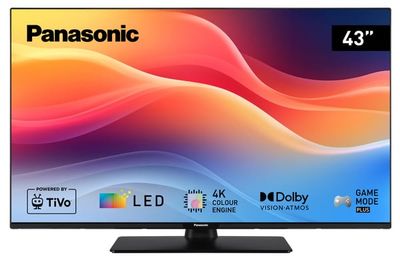 Panasonic TB-43W61AEZC TV 109,2 cm (43") 4K Ultra HD Smart TV Wi-Fi Sort
