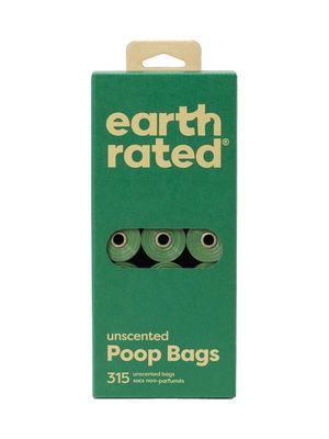 Earth Rated 870856000710 hundepose til hund og pose til kattetoilet 315 stk Plast Engangsbrug