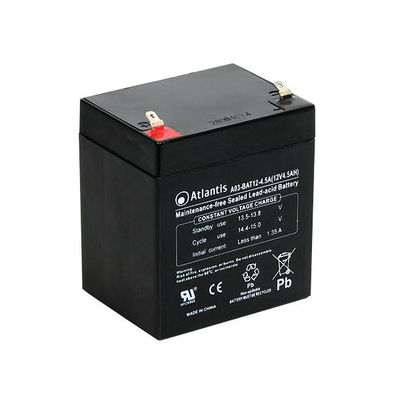 Atlantis Land A03-BAT12-4.5A UPS-batterier Slutna blybatterier (VRLA) 12 V 4,5 Ah