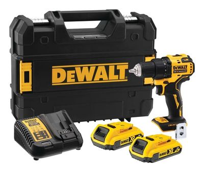 DeWALT DCD708D2T-QW skruvdragare och slagskruvmejsel 1650 RPM Svart, Gul