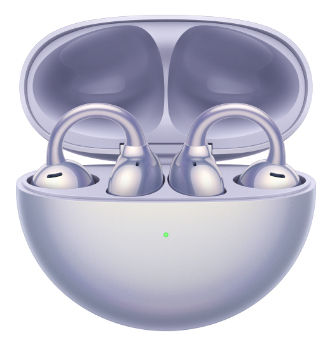 Huawei FreeClip Headset True Wireless Stereo (TWS) Öronkrok Samtal/musik USB Type-C Bluetooth Lila