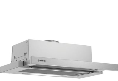 Bosch Serie 4 DFT63AC50 köksfläkt Halvinbyggd (utdragbar) Silver 360 m³/h