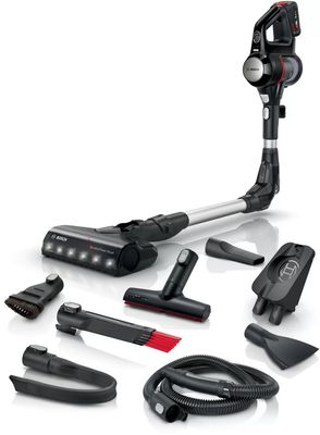 Bosch BCS711PET Skaftdammsugare Batteri Torr Utan påse 0,3 l Svart, Röd 3 Ah