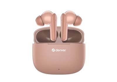 Denver TWE-48DR Headset True Wireless Stereo (TWS) I ørerne Opkald/musik Bluetooth Rose